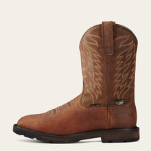 Load image into Gallery viewer, Ariat Groundbreaker Wide Square Toe MetGuard Steel Toe Work Boot