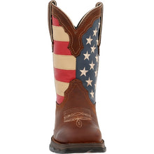 Load image into Gallery viewer, Durango® Lady Rebel™ Patriotic Women's Pull-On Western Flag Boot