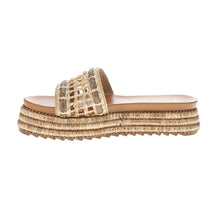 Load image into Gallery viewer, Corky's Raffia Hangover Sandals