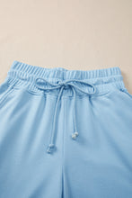Load image into Gallery viewer, Women's Loose Tee Drawstring Wide Leg Pants and Shirt Separates
