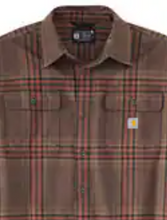 Load image into Gallery viewer, Carhartt Rugged Flex Relaxed Fit Canvas Fleece-Lined Shirt Jacket