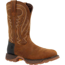 Load image into Gallery viewer, Durango Maverick XP Steel Toe Waterproof Western Brown Work Boot