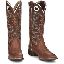 Load image into Gallery viewer, Justin Cam 13" Women's Square Toe Western Boot