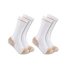 Load image into Gallery viewer, Carhartt Men's Midweight Cotton Blend Steel Toe Boot Sock 2-Pack