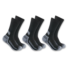 Load image into Gallery viewer, Carhartt Force Midweight Crew Socks3 Pack