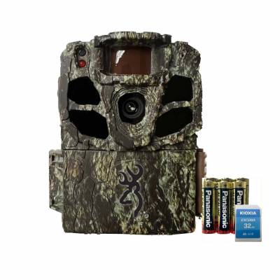 Browning Dark Ops Full HD Extreme 24mp Black Flash Trail Camera with Batteries and Card