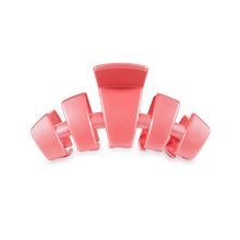 Load image into Gallery viewer, Teleties Classic Calming Coral Medium Claw Hair Clip