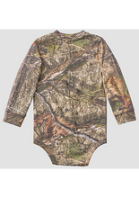 Load image into Gallery viewer, Carhartt Infant Long Sleeve Camo Pocket Bodysuit