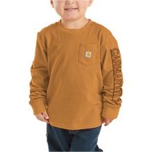 Load image into Gallery viewer, Boy's Carhartt Long Sleeve Pocket T-Shirt