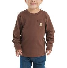 Load image into Gallery viewer, Boy's Carhartt Long Sleeve Dog Logo T-Shirt