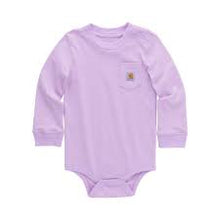 Load image into Gallery viewer, Carhartt Long Sleeve Pocket Bodysuit Onesie