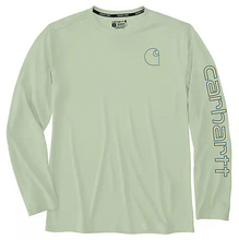 Load image into Gallery viewer, Carhartt Force Sun Defender™ Lightweight Long-Sleeve Logo Graphic T-Shirt