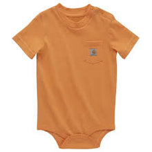 Load image into Gallery viewer, Carhartt Short Sleeve Bodysuit Onesie