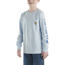 Load image into Gallery viewer, Carhartt Boy's Long Sleeve Graphic Pocket Tee Shirt