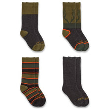 Load image into Gallery viewer, Boy's Carhartt Synthetic Blend Heavyweight Crew Socks 4 Pack