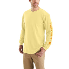 Load image into Gallery viewer, Loose Fit Heavyweight Long Sleeve Logo Sleeve Graphic T-Shirt