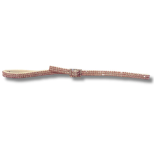 Load image into Gallery viewer, Pink Rhinestone Cowboy Hatband