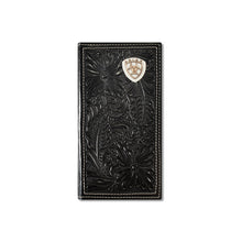 Load image into Gallery viewer, Ariat Floral Tri-Fold Wallet