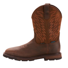 Load image into Gallery viewer, Ariat Men's Brown Groundbreaker Wide H20 Wide Square Toe Boots