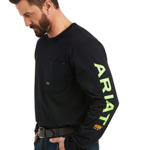 Load image into Gallery viewer, Rebar Workman Ariat Logo Long Sleeve Shirt