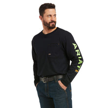 Load image into Gallery viewer, Rebar Workman Ariat Logo Long Sleeve Shirt