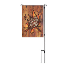 Load image into Gallery viewer, LAWN YARD DECOR DOUBLE SIDED FLAG 14-INCH X 22-INCH WITH POLE