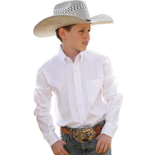 Load image into Gallery viewer, Kid&#39;s Cinch Long Sleeve Button-Up Shirt

