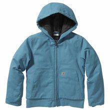 Load image into Gallery viewer, Girl's Active Flannel Quilt Lined Jacket