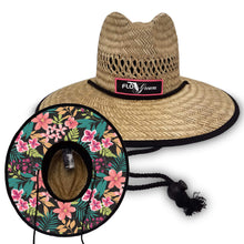 Load image into Gallery viewer, FloGrown Round Straw Hat