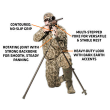 Load image into Gallery viewer, Primos Trigger Stick Gen 3 Tall Bipod Shooting Sticks 24"-61" Aluminum Camo/Black