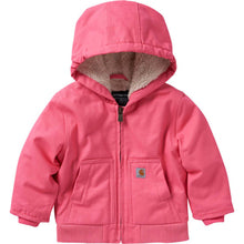 Load image into Gallery viewer, Girl's Canvas Insulated Hooded Active Jacket