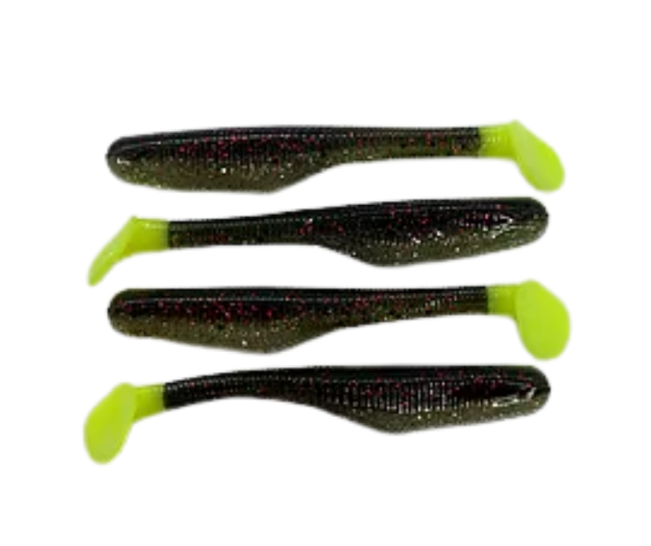 Down South Lures Burner Shad, 3.5