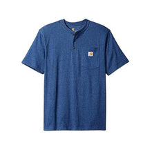Load image into Gallery viewer, Carhartt Loose Fit Heavyweight Short Sleeve Henley T-Shirt Big & Tall