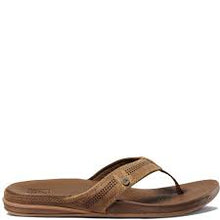 Load image into Gallery viewer, Men's Reef Cushion Lux Leather Sandals