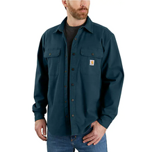 Load image into Gallery viewer, Carhartt Rugged Flex Relaxed Fit Canvas Fleece-Lined Shirt Jacket