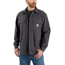 Load image into Gallery viewer, Carhartt Rugged Flex Relaxed Fit Canvas Fleece-Lined Shirt Jacket