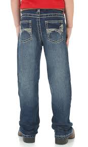 Boy's Wrangler® 20X® Vintage Bootcut Slim Fit Jean