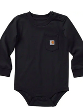 Load image into Gallery viewer, Carhartt Long Sleeve Pocket Bodysuit Onesie