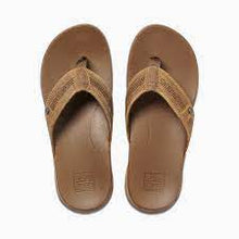 Load image into Gallery viewer, Men's Reef Cushion Lux Leather Sandals