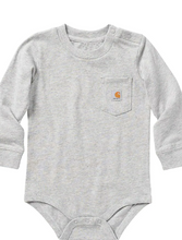 Load image into Gallery viewer, Carhartt Long Sleeve Pocket Bodysuit Onesie
