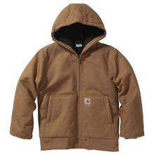 Load image into Gallery viewer, Boy&#39;s Carhartt Flannel Quilt Lined Active Jacket
