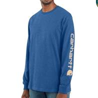 Load image into Gallery viewer, Loose Fit Heavyweight Long Sleeve Logo Sleeve Graphic T-Shirt