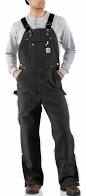 Load image into Gallery viewer, Loose Fit Firm Duck Insulated Bib Overall