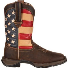 Load image into Gallery viewer, Durango® Lady Rebel™ Patriotic Women's Pull-On Western Flag Boot