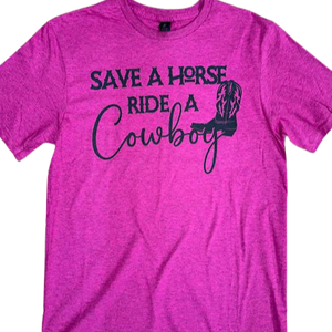 Southern Borders Save a Horse Short Sleeve Tee
