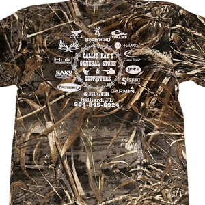 Callie Kay's Realtree Camo Short Sleeve Tee Shirt