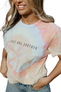 Love One Another Tie Dye Tee