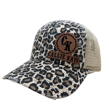 Load image into Gallery viewer, Blended Creations Women&#39;s Callie Kay&#39;s Leather Patch Hat
