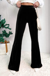 High Waisted Flare Corduroy Pants