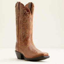 Load image into Gallery viewer, Ariat Round Up Square Toe Western Pull On Boot
